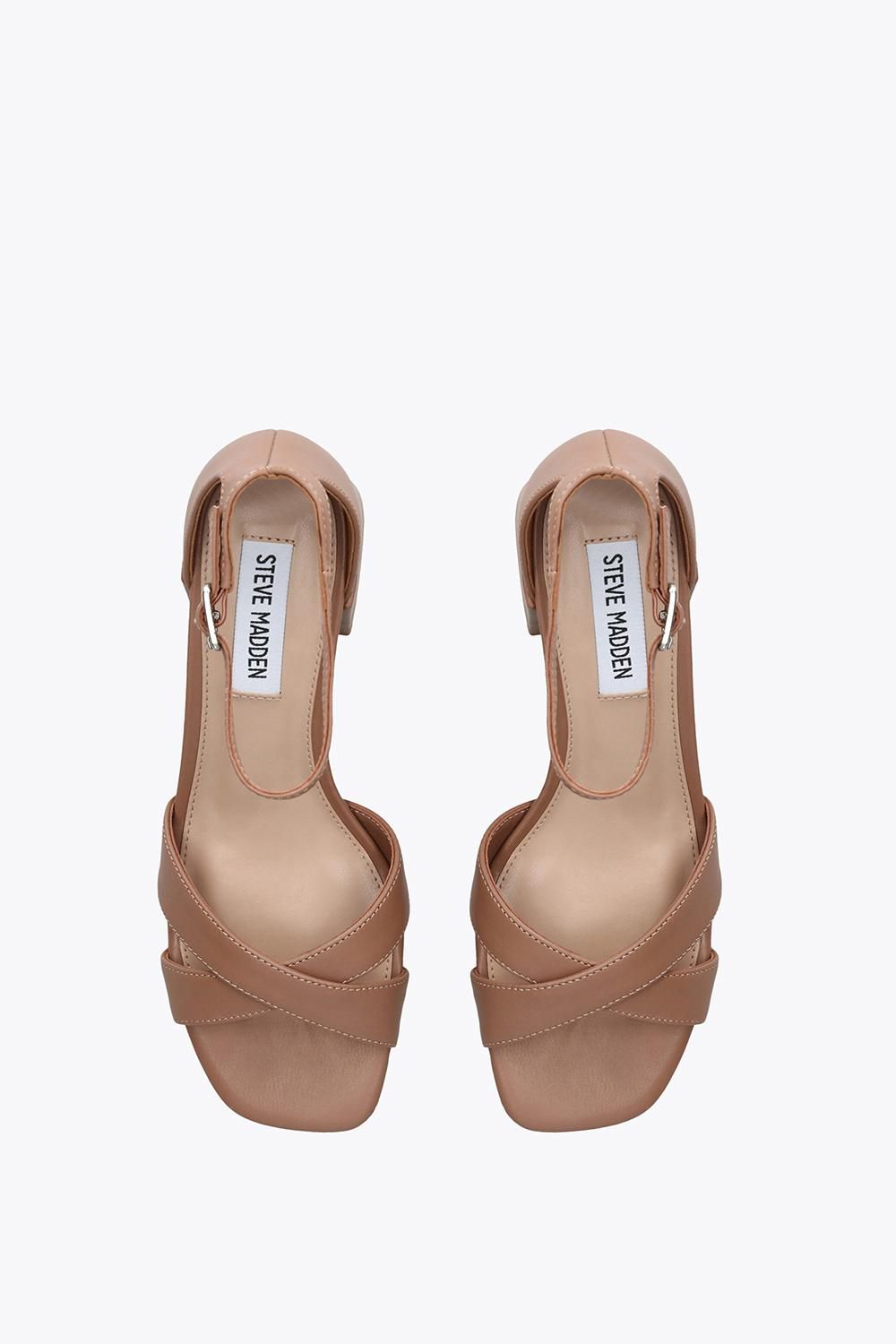 STEVE MADDEN Fergie Tan' Leather Sandals