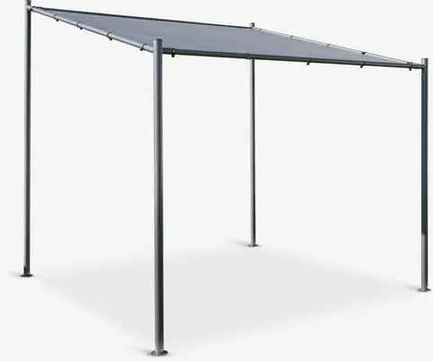 Pavillon ODDERMOSE B2,5xL2,5xH2,5m grå