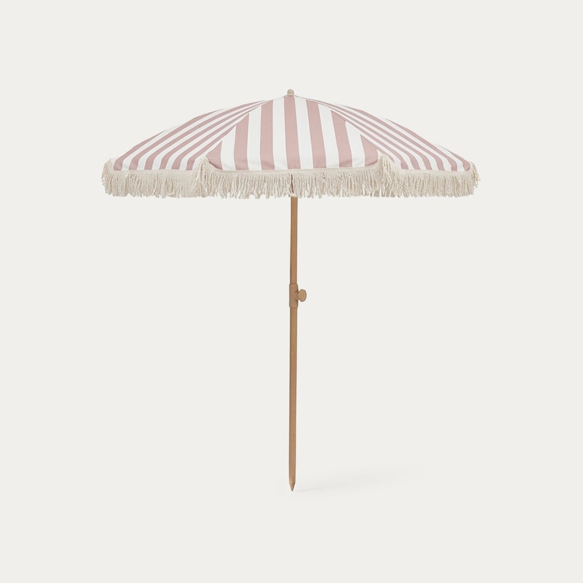 Parasol SUNNY ogrodowy/plażowy beżowy z ochroną UV 160x180 cm