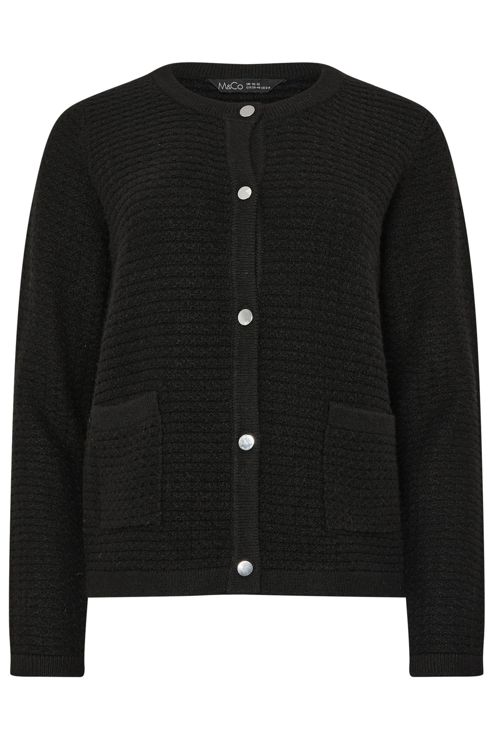 M&Co Button Through Knit Cardigan