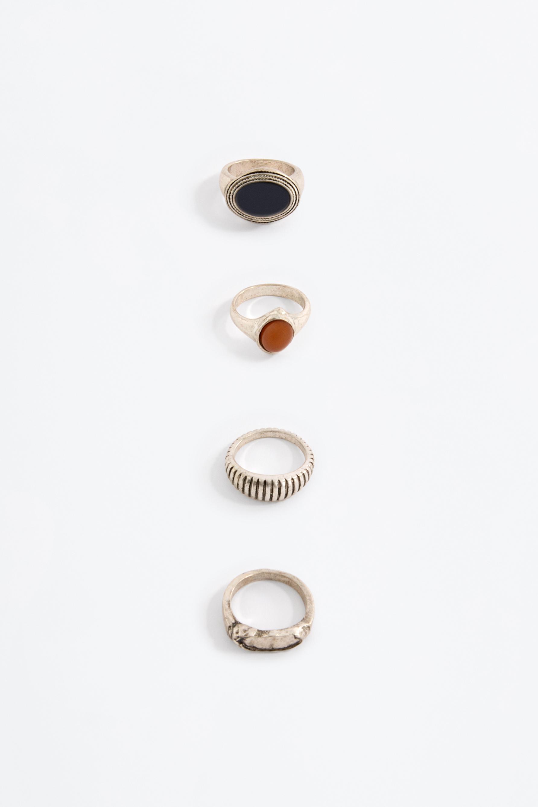 Anillos combinados (Pack 4)