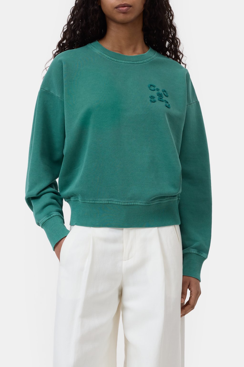 Sweatshirt aus Bio-Baumwolle