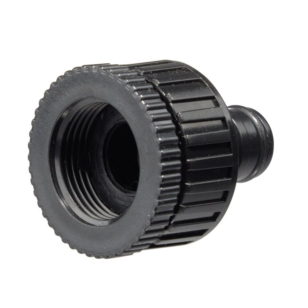 Raccord tuyau plastique noir Black&Decker Ø4xH4,8cm