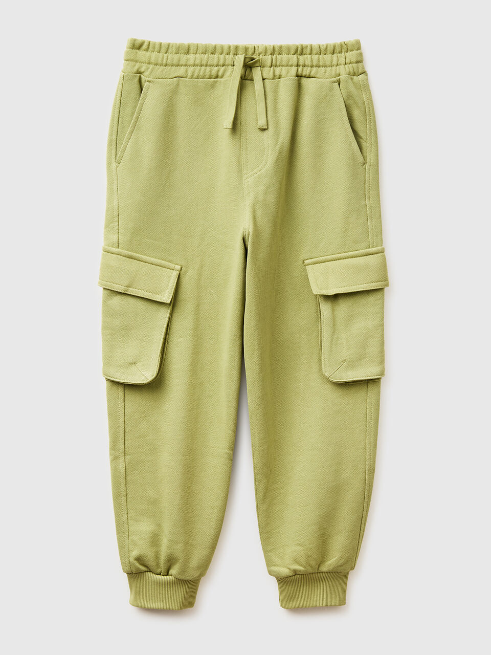 Fleece cargo joggers