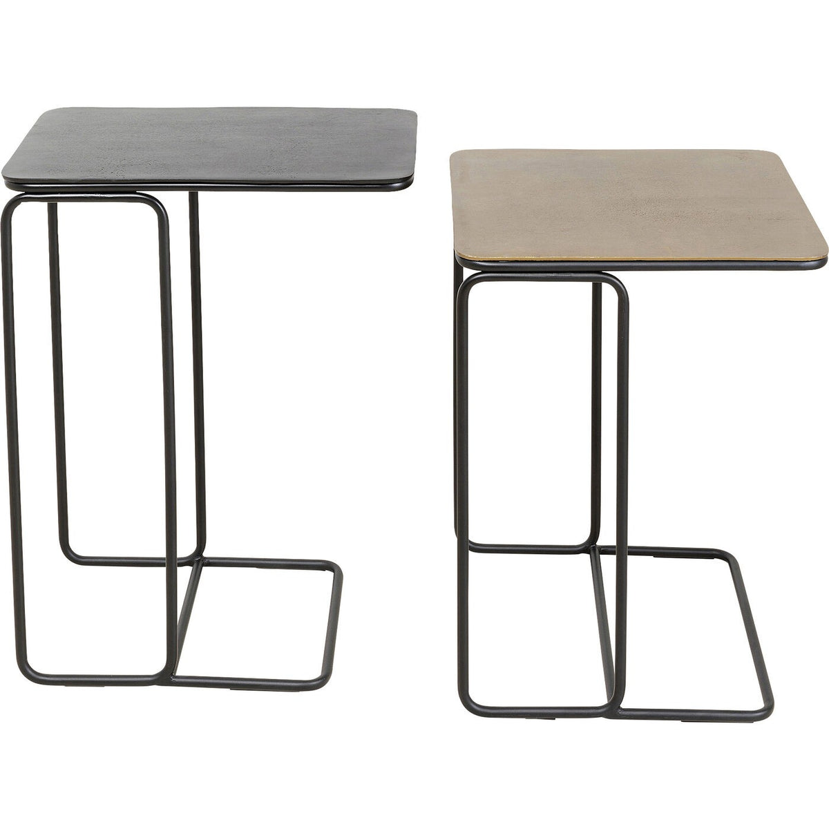 Kare Design Bijzettafel Diego (2/Set)