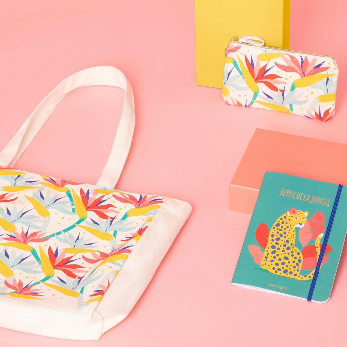 - Tote Bag Coton Imprimé Planches De Surf