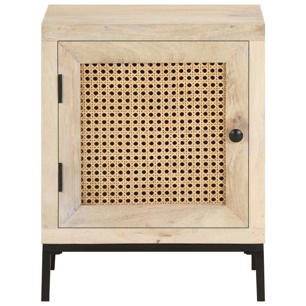Szafka Nocna Drewniana Komoda Stolik Nocny Do Sypialni 40x30x50 cm