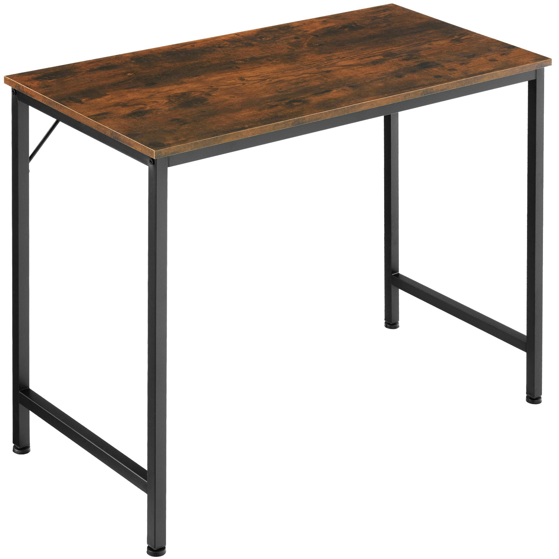- Bureau Style industriel Bois foncé industriel, rustique