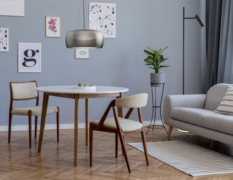 Lampa podłogowa ESTUDO czarna LED 1x11W Ciepła biel 730lm Maytoni