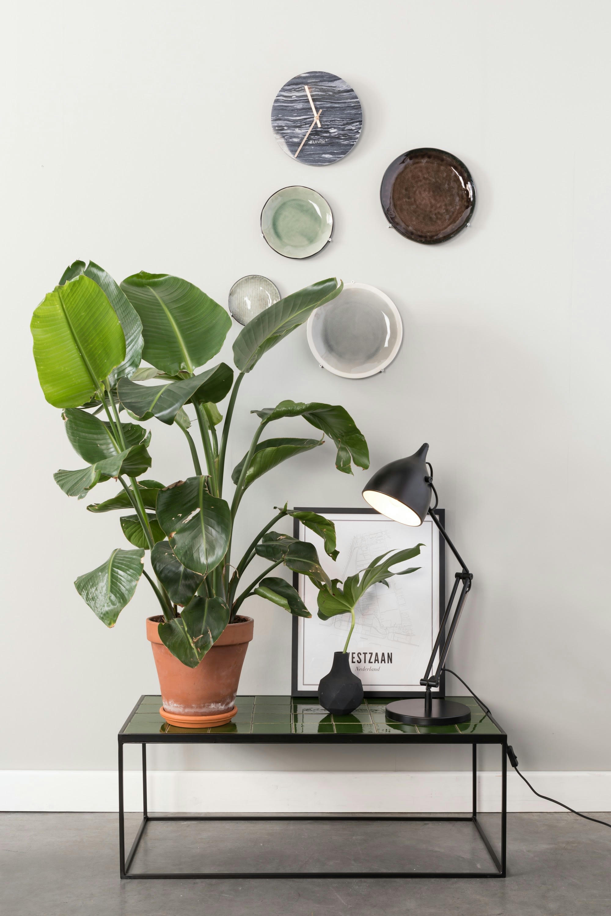 GLAZED - Table basse en céramique vert