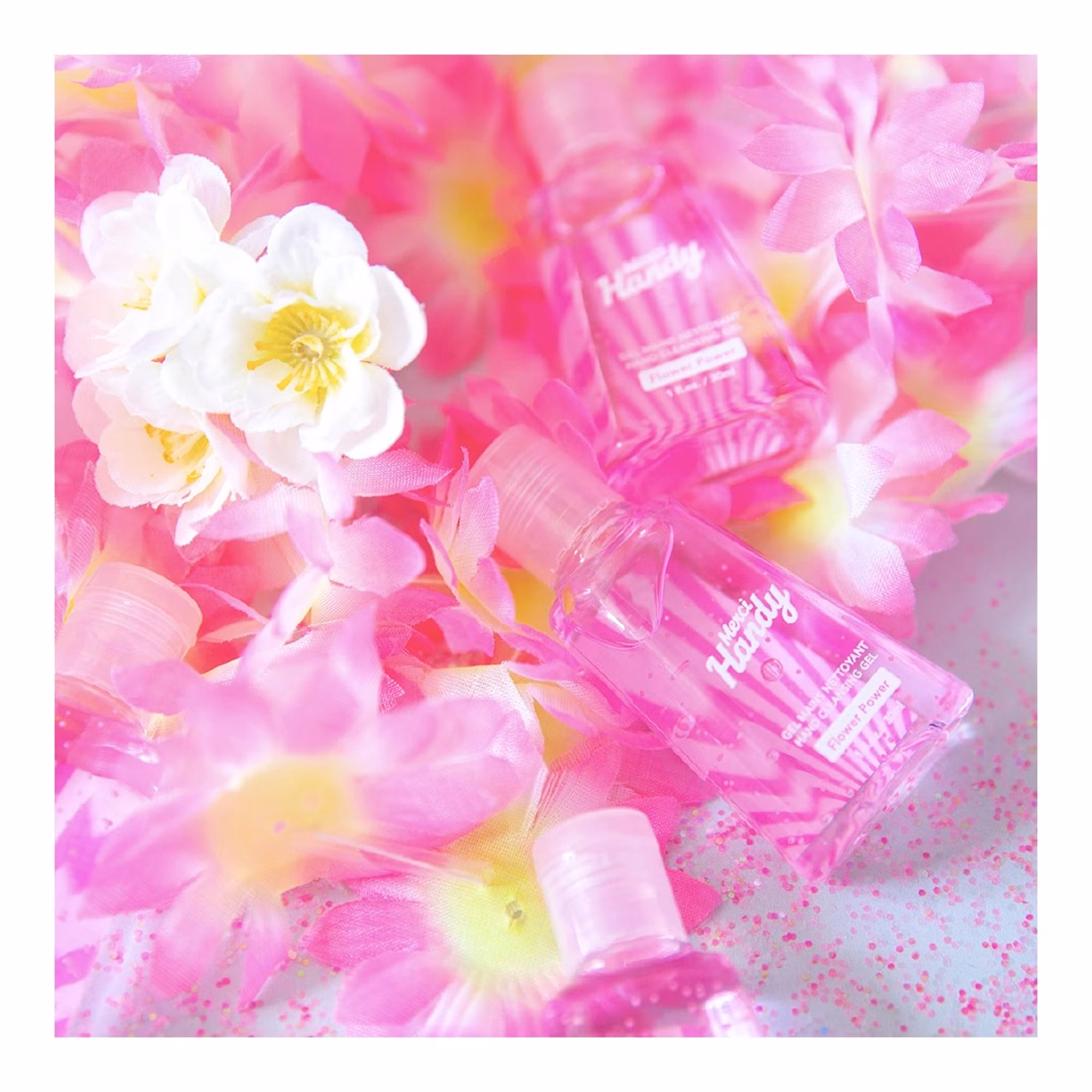 GEL MAINS NETTOYANTGel mains nettoyant - flower power