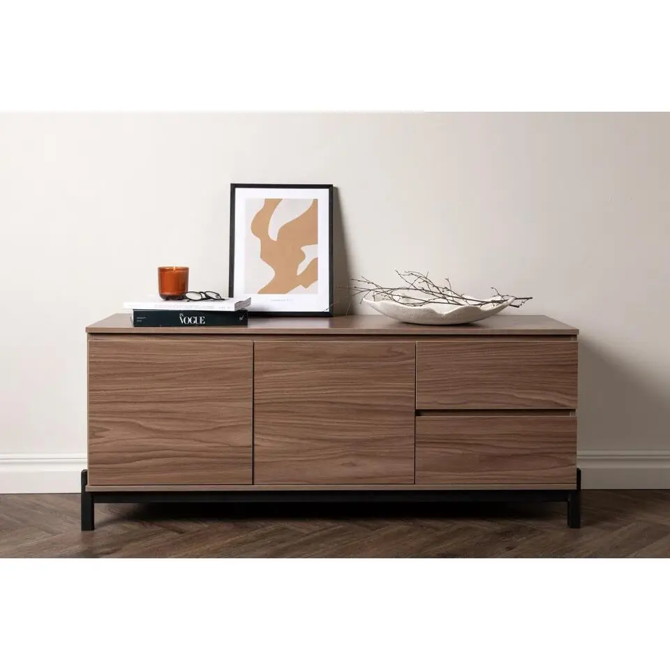 Svea - Niko dressoir - 138 cm - walnoot