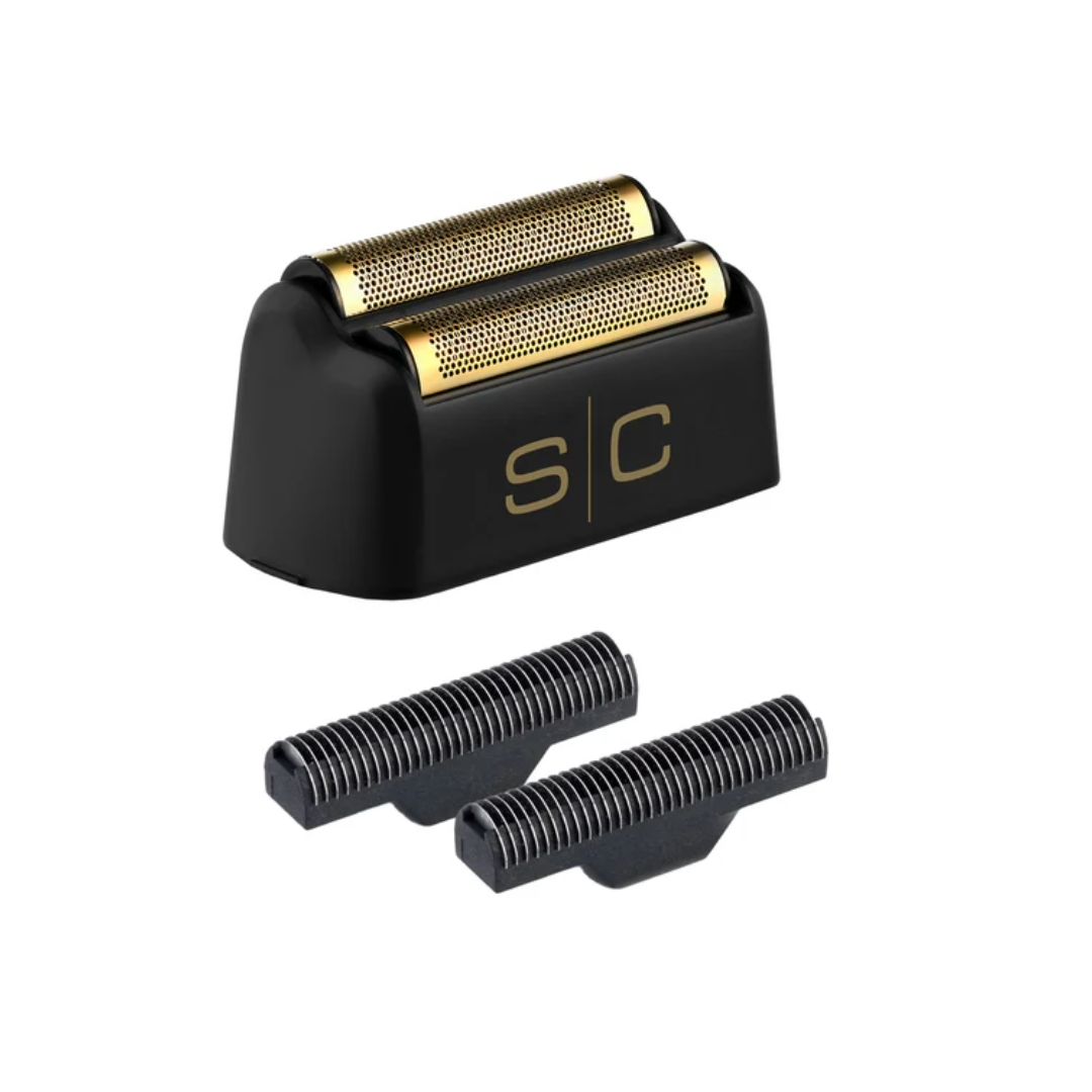 StyleCraft Instinct Metal Edition Shaver Replacement Foil Head & Cutters - Black