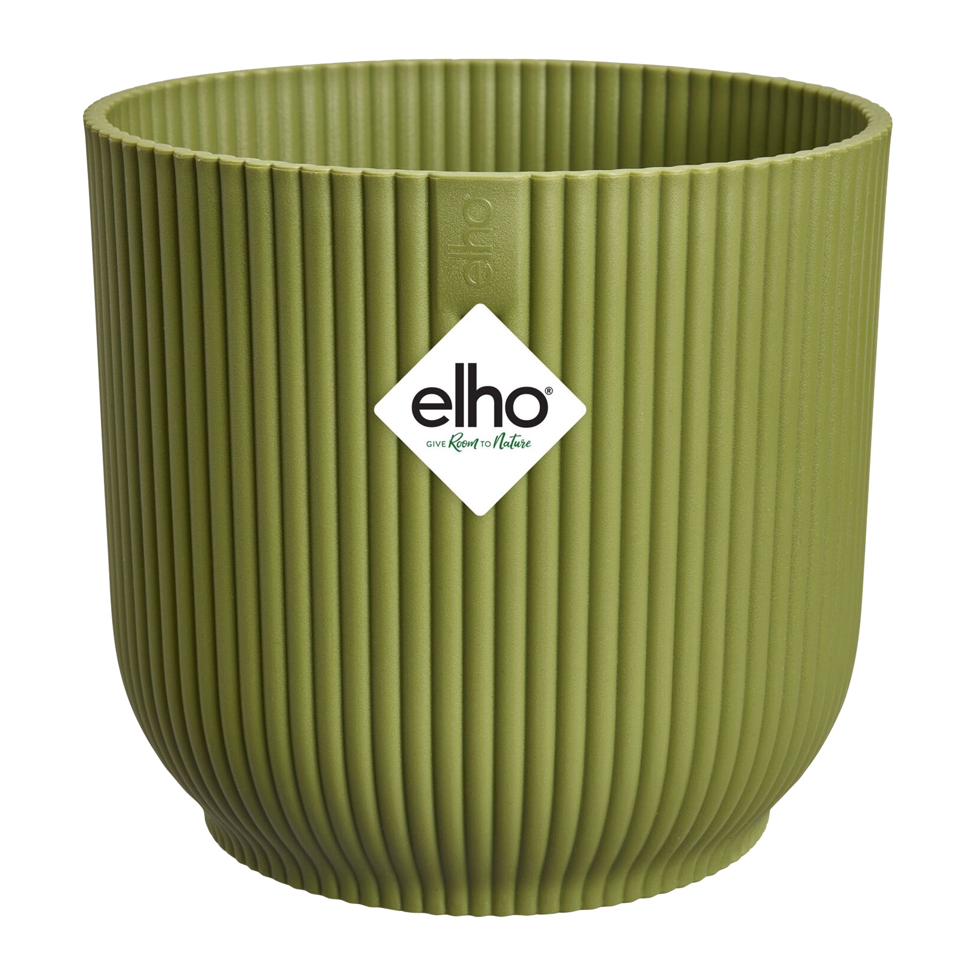 Elho Vibes Fold Rond - Groen - Ø 47 x H 44 cm - Binnen - 100% gerecycl