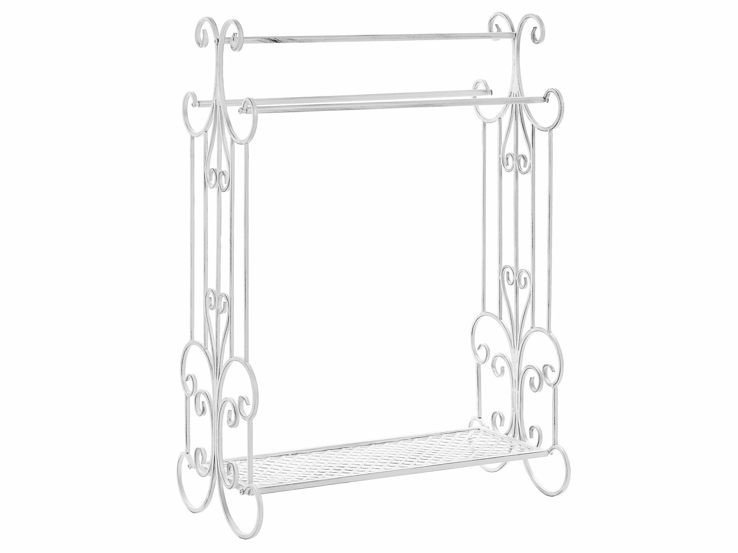 GLADIS - Porte-serviettes 60 x 90 cm blanc