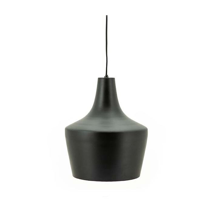 FurniLux Hanglamp Wattson zwart 1 - 30x30x36 cm
