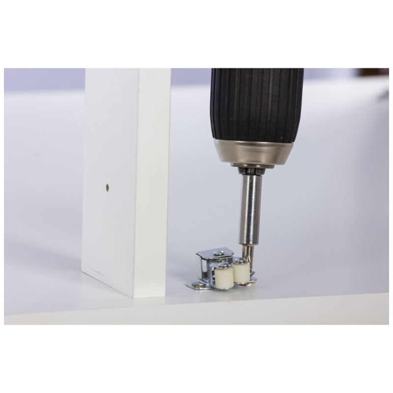 Loqueteau à rouleau en acier zingué 2 pièces TEKNIBOX