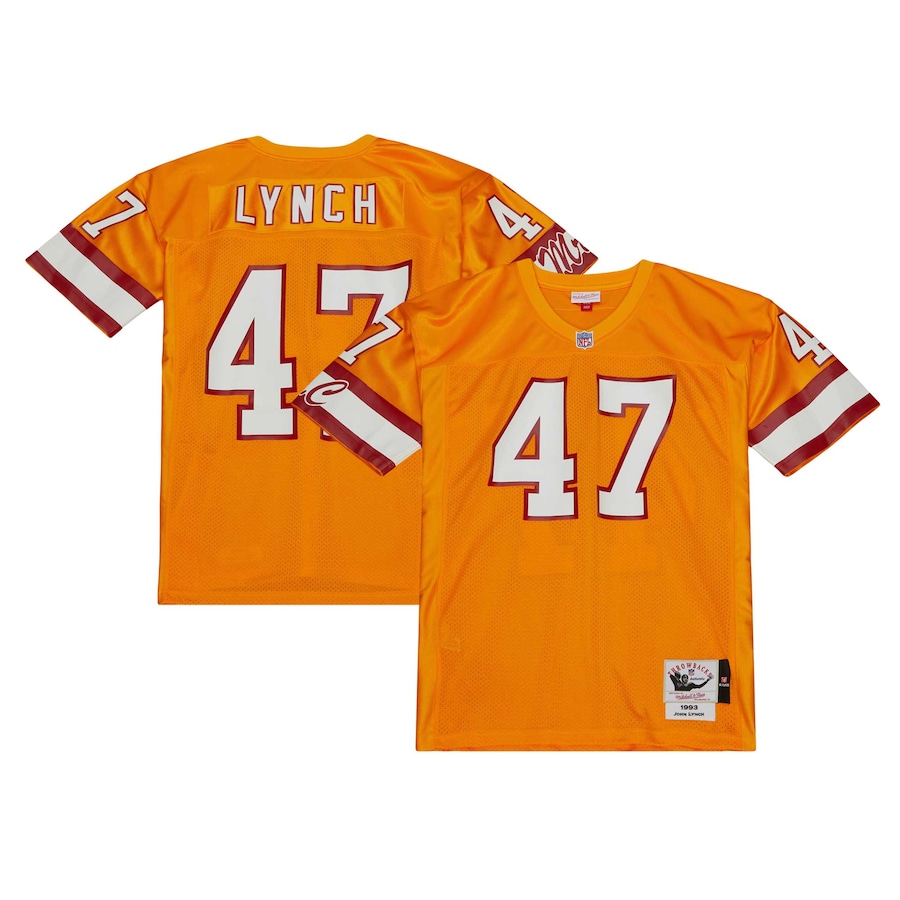 John Lynch Tampa Bay Buccaneers 1993 Authentic Jersey - Orange