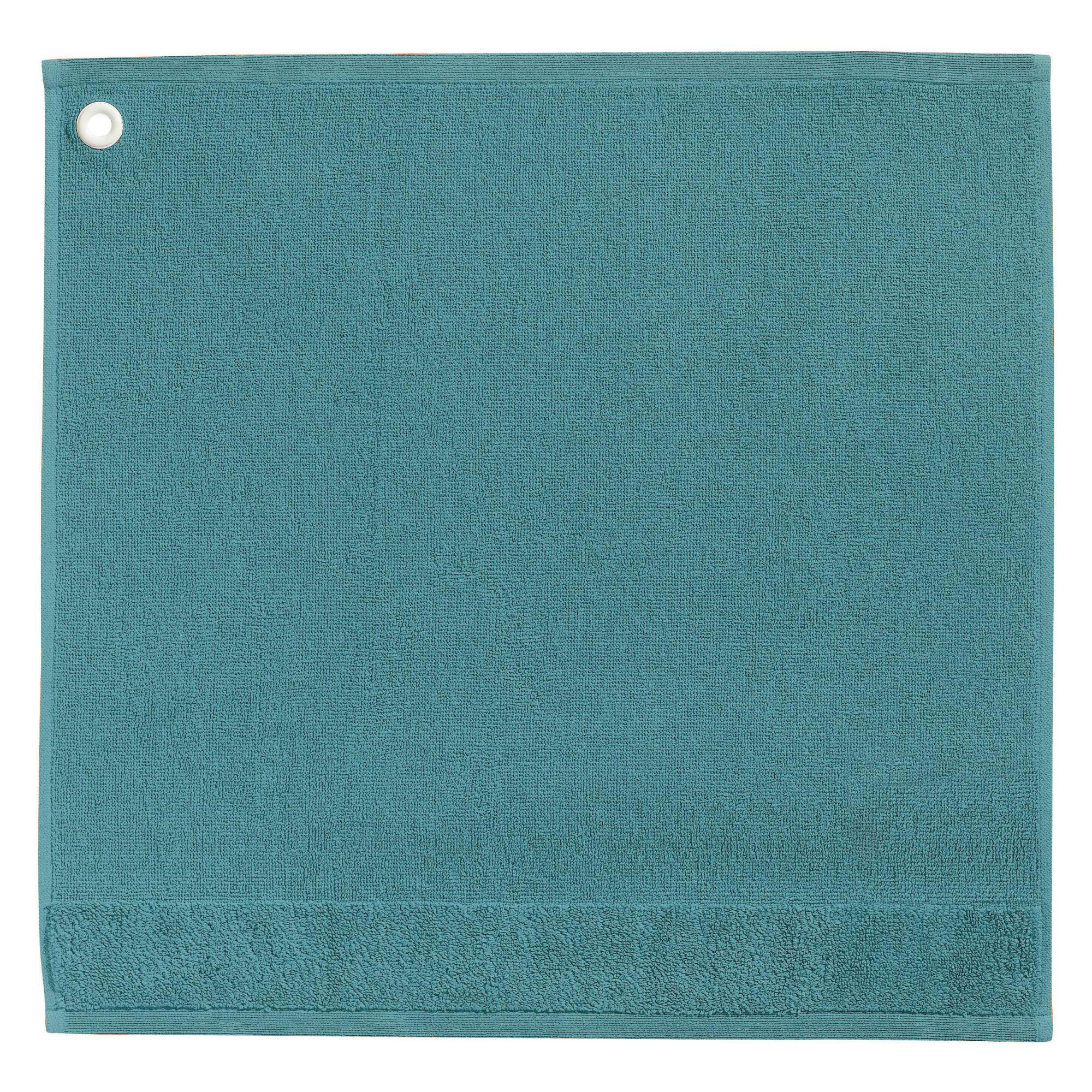 CURL - Essuie-mains œillet  en coton lichen 50 x 50