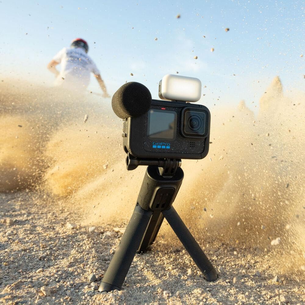 GoPro HERO12 Black - Waterproof Action Camera with 5.3K60 Ultra HD Video  27MP Photos  HDR  1/1.9 Image Sensor  Live Streaming  Webcam  Stabilization