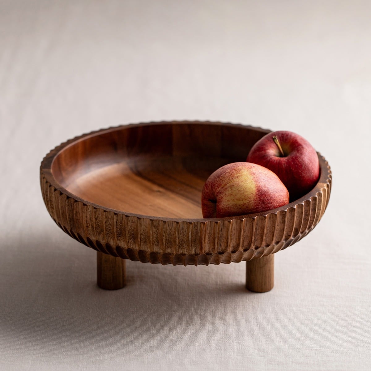 Patera RILLET do serwowania z drewna akacjowego 25,5x9 cm