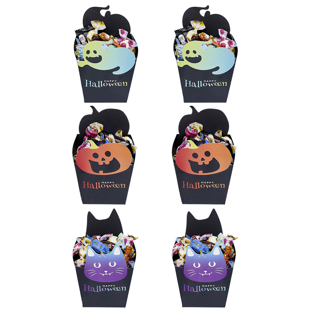 BoÎte à bonbons Happy Halloween x6