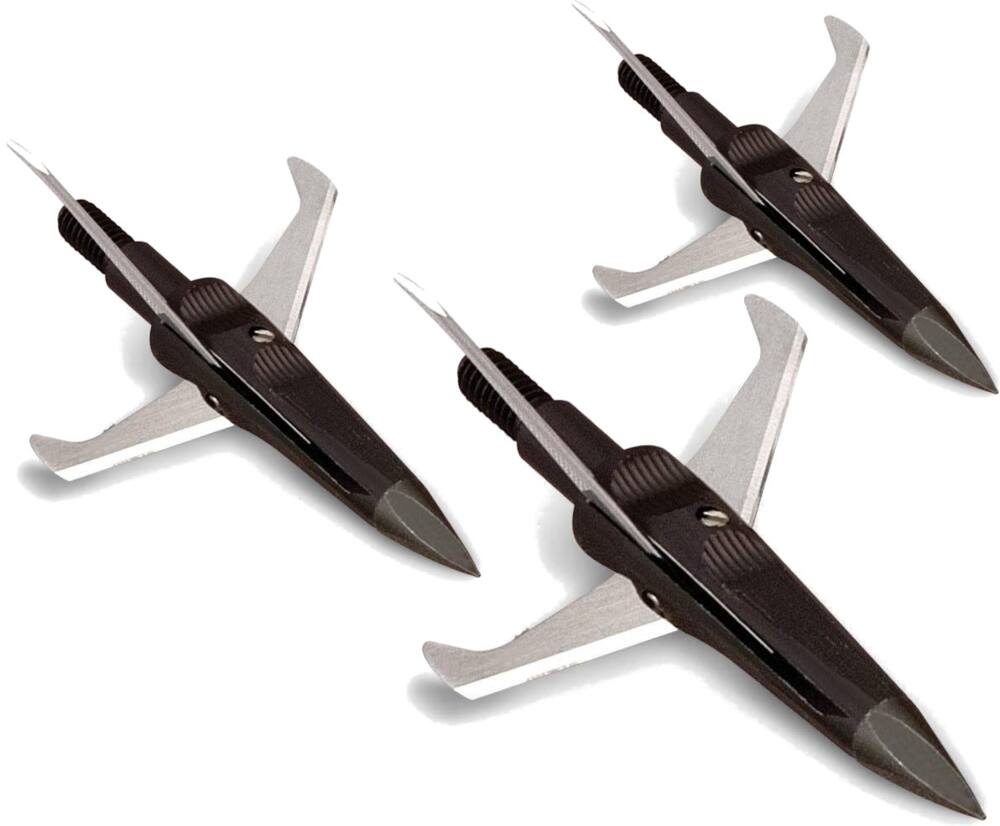 NAP SPitfire Mechanical Broadhead/Arrow TiP For Crossbow, 100 Grain, 3-Pk