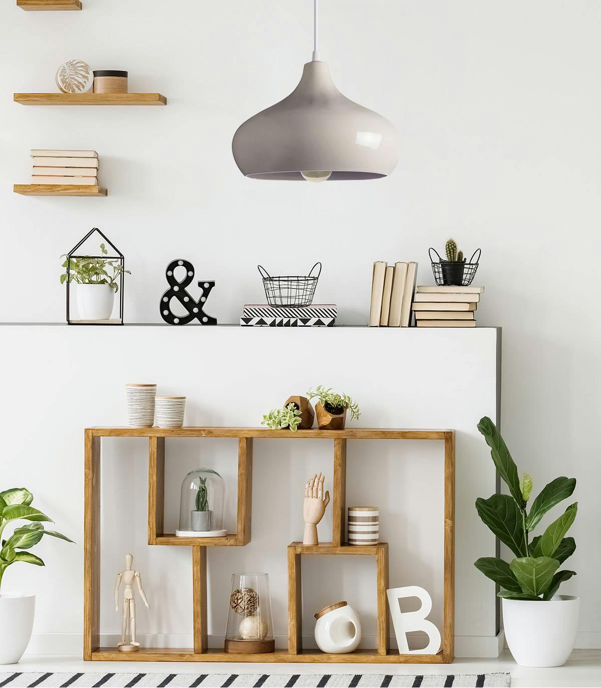 MAHA - Suspension en céramique marron d. 27 cm