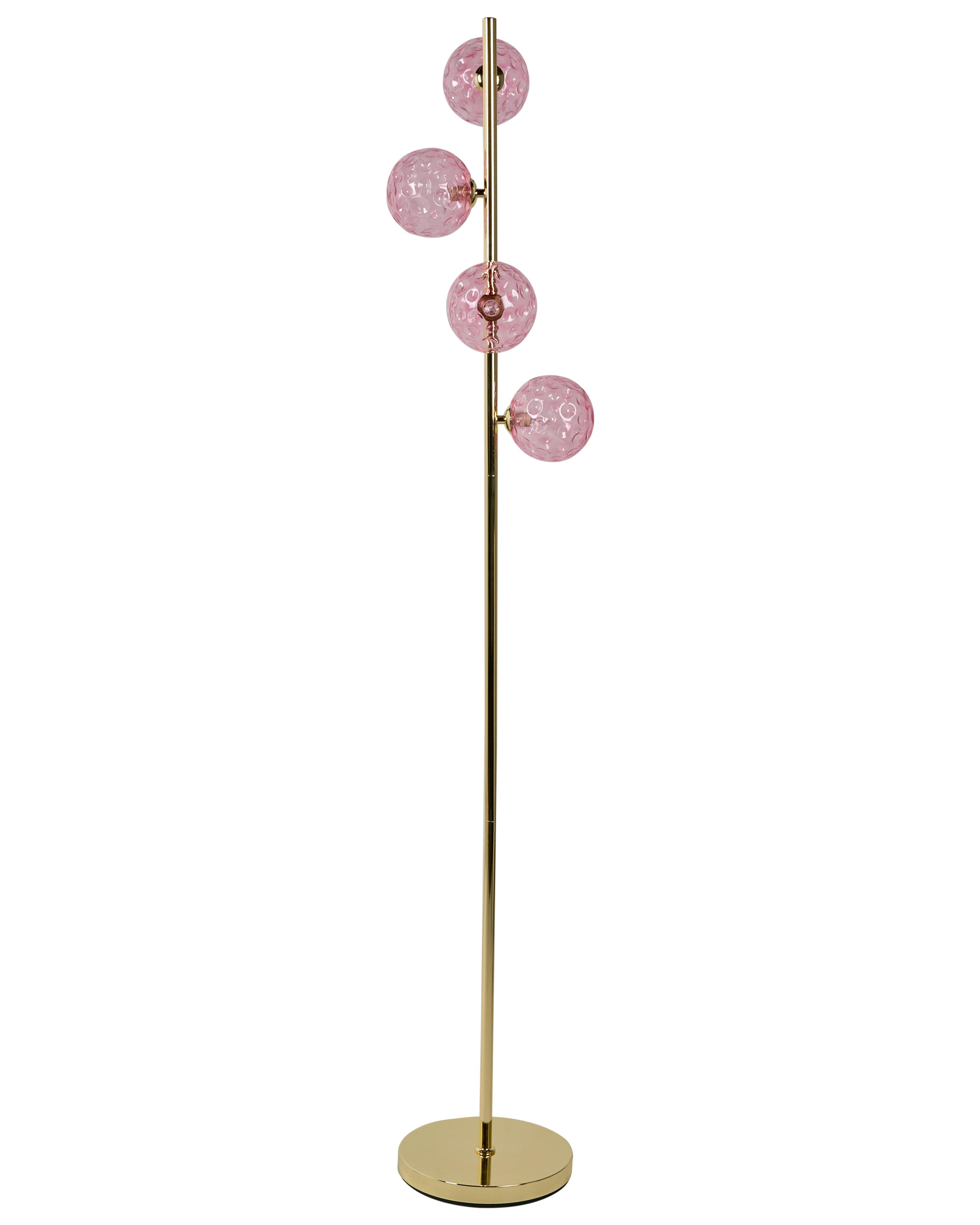 Ceiling Lamp ANADYR Glass Pink