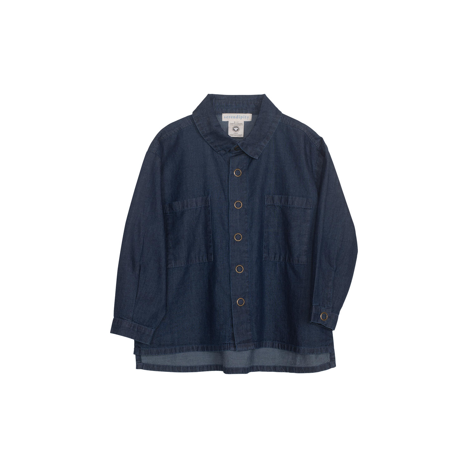 Pocket Shirt, dark denim