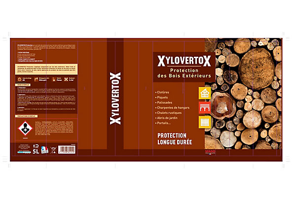 Huile extérieure de protection Bois s Incolore Xylovertox 5L