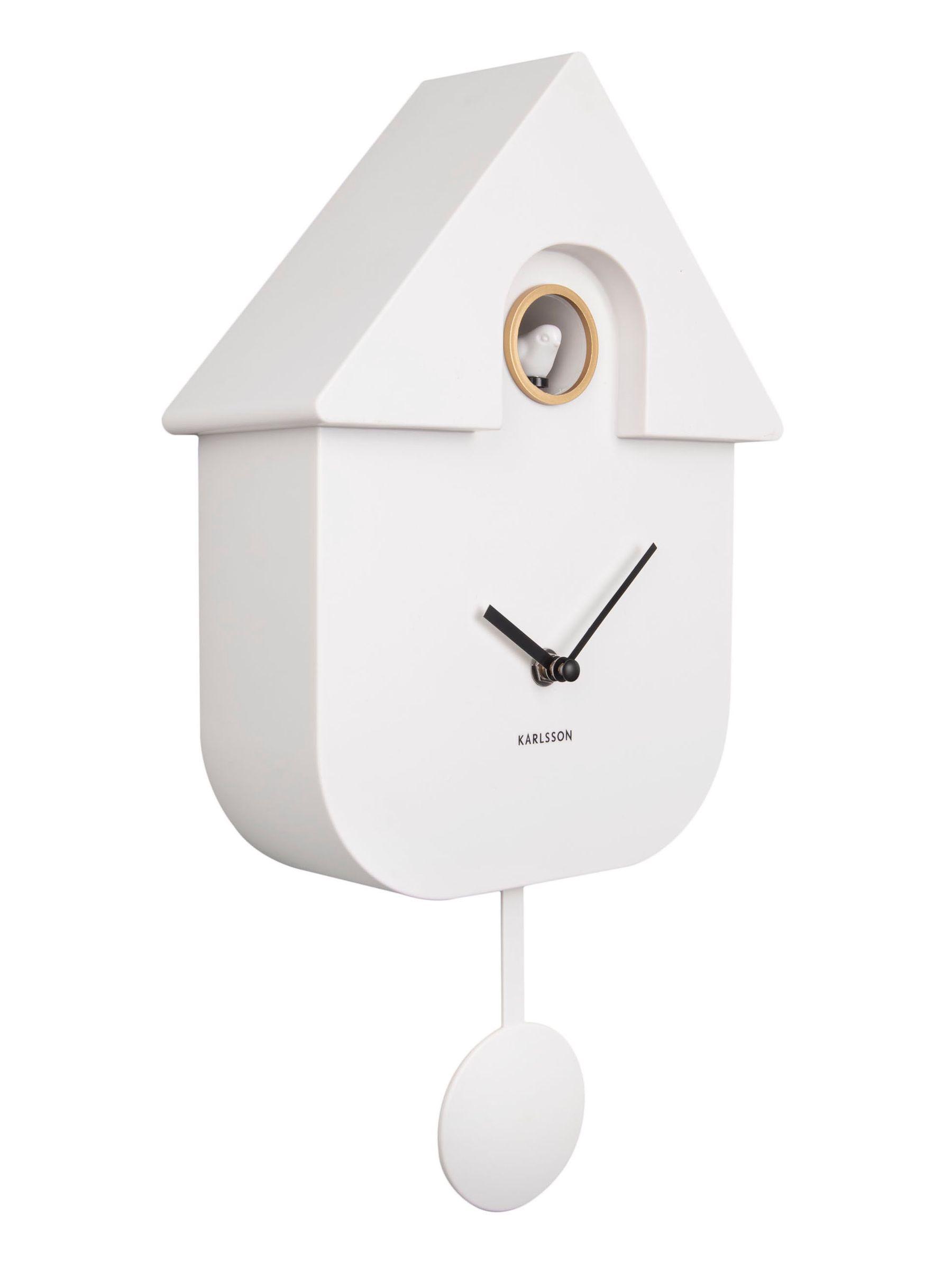 Karlsson White Cuckoo Alarm Clock