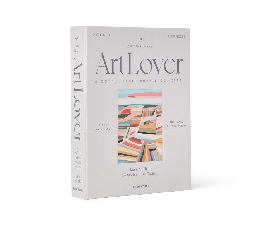 Printworks Art Lover Boek Puzzel - Morning Fields - 1000 stukjes