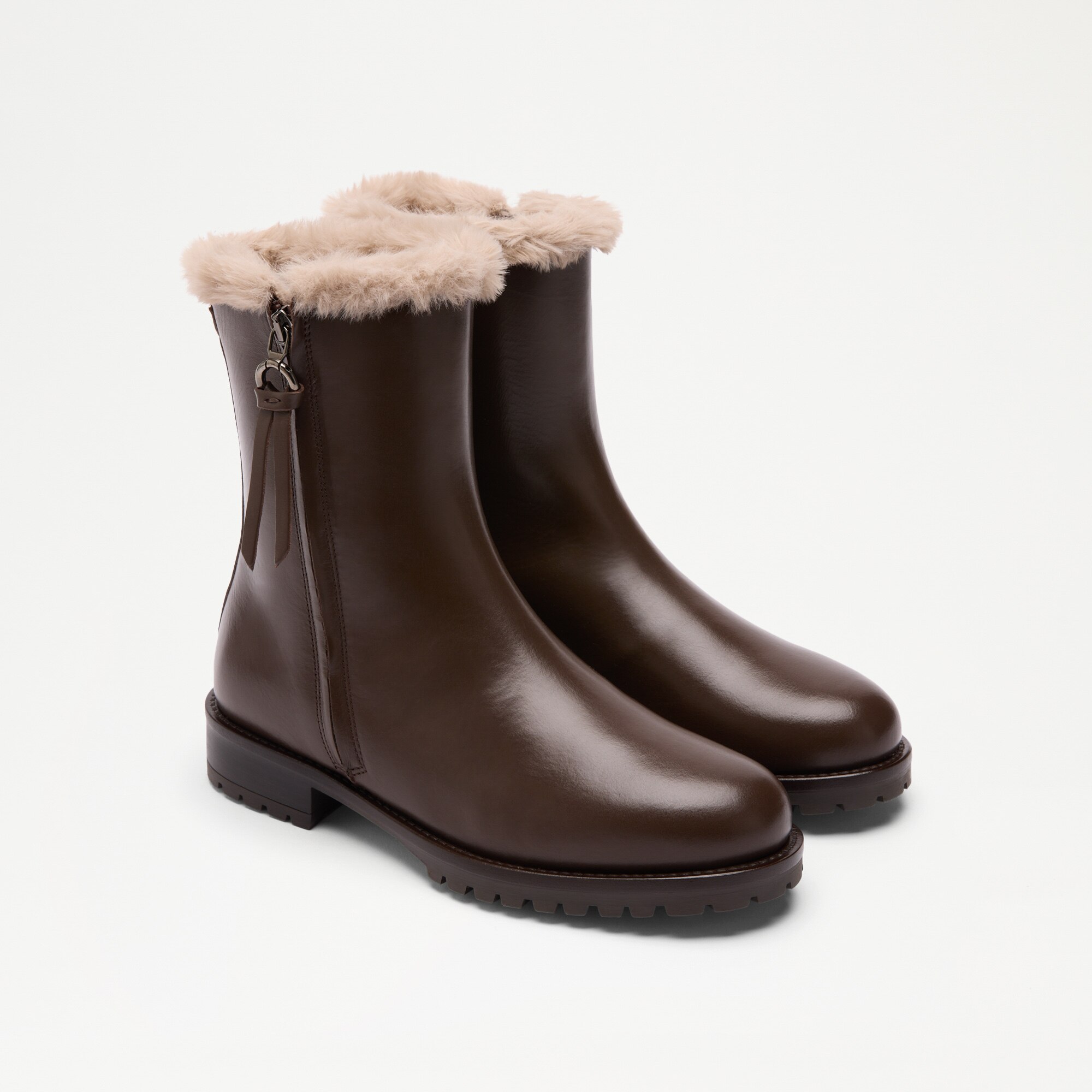 Lake<br>Side Zip Faux Fur Lined Boot