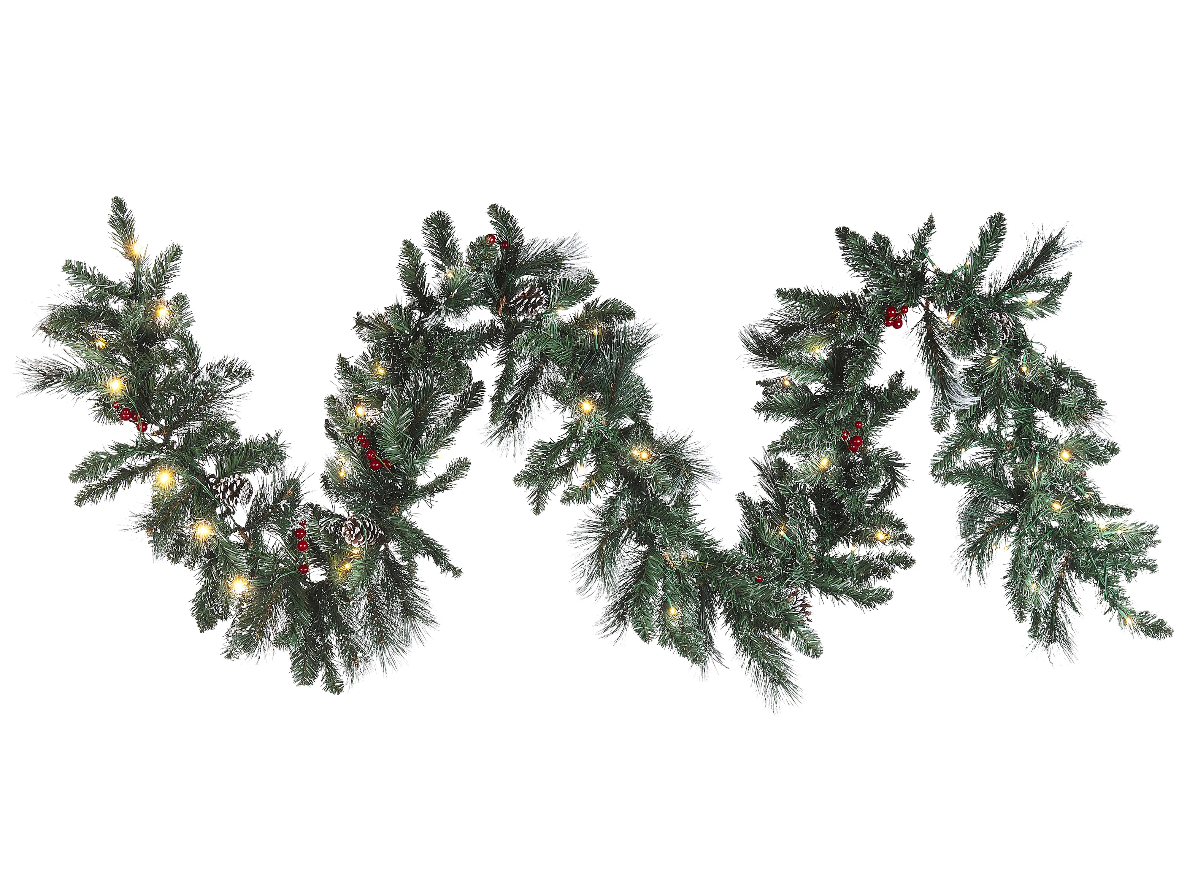 Christmas Garland LED WAPTA 180 cm Green