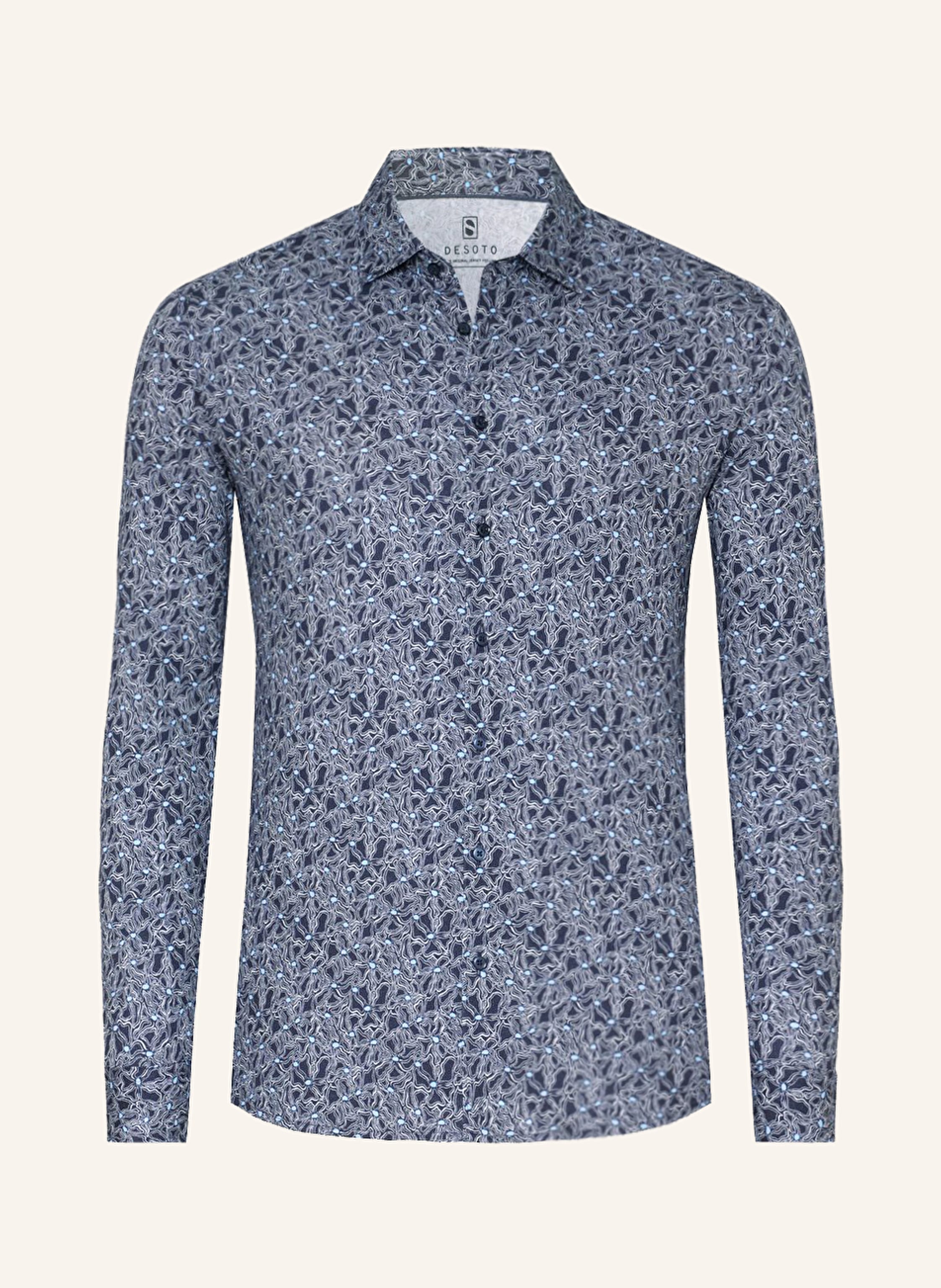 DESOTO Jerseyhemd Slim Fit