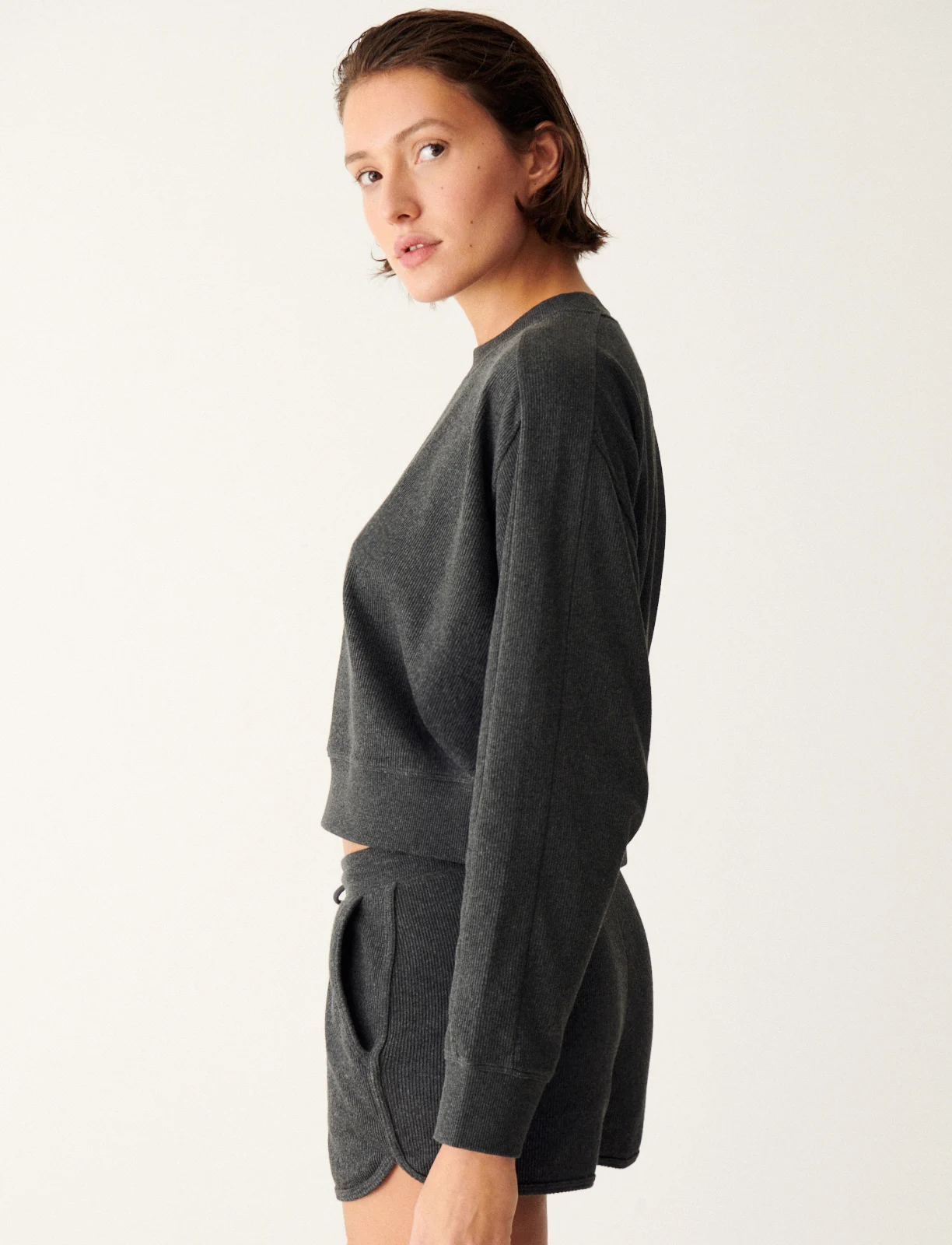 Short SWEAT RIB