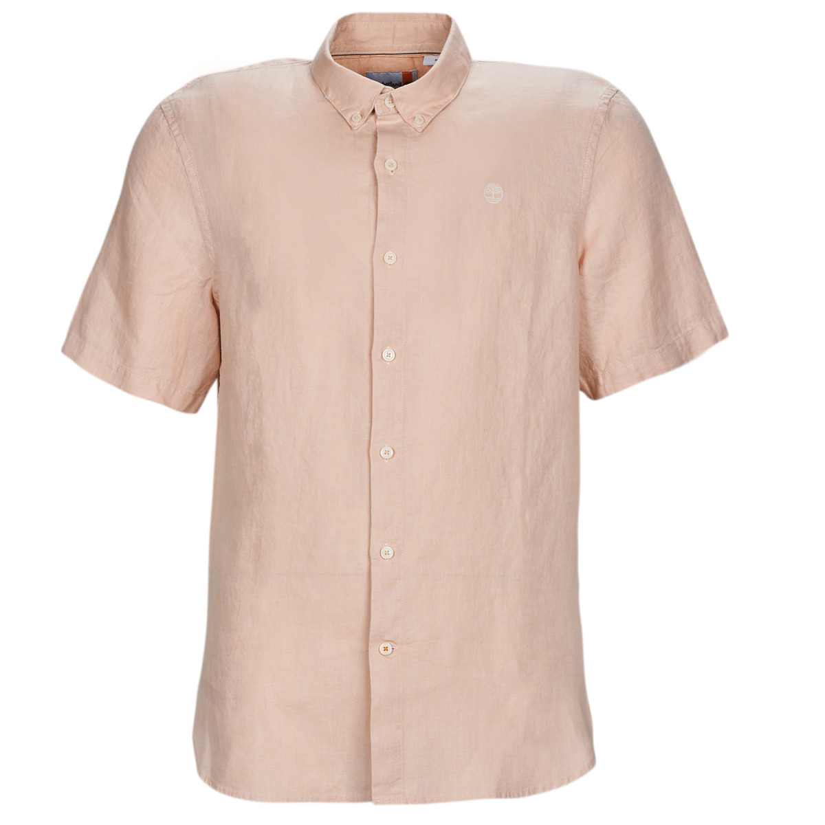 Timberland - SS Mill River Linen Shirt Slim - Pink
