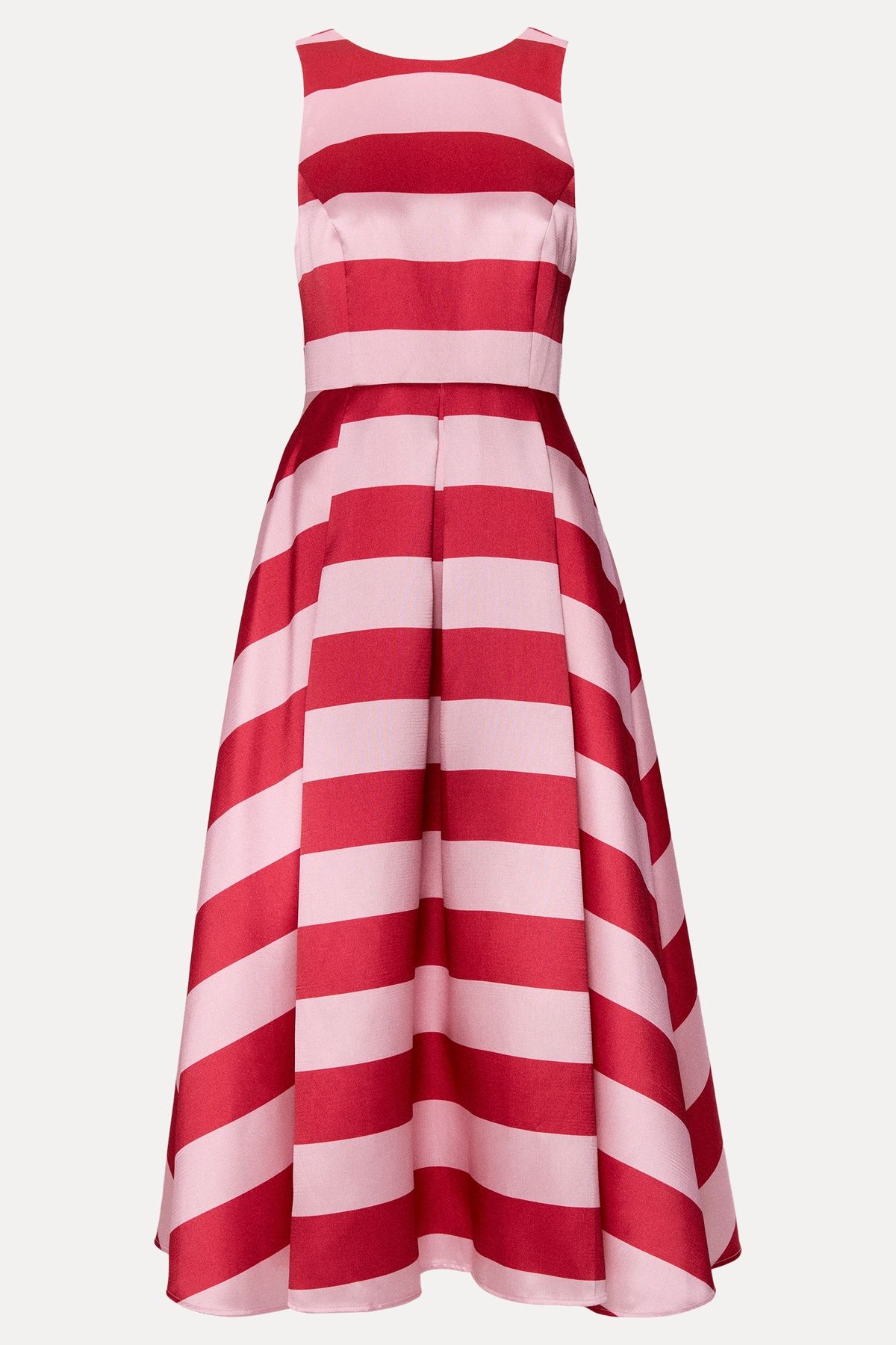Phase Eight Kiria Stripe Satin Midi Dress