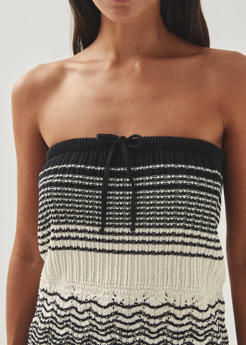 Maia Ecru Tricot Top