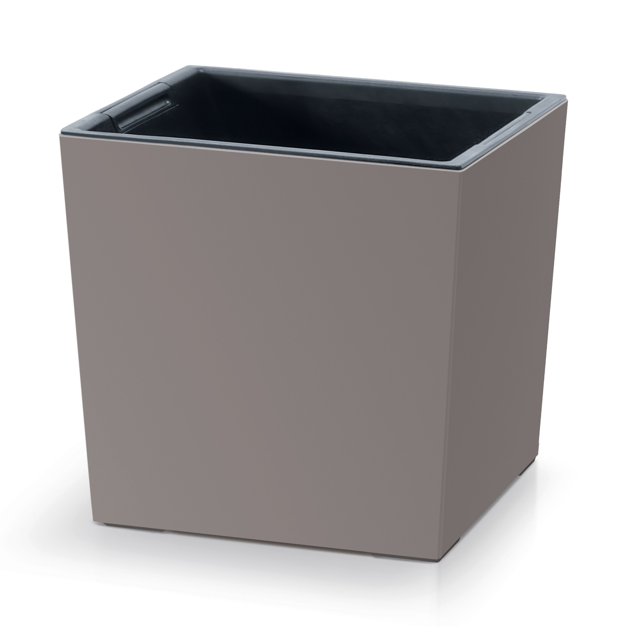 Donica ogrodowa z wkładem Urbi Square Low 29,5 x 29,5 x 29 cm PROSPERPLAST
