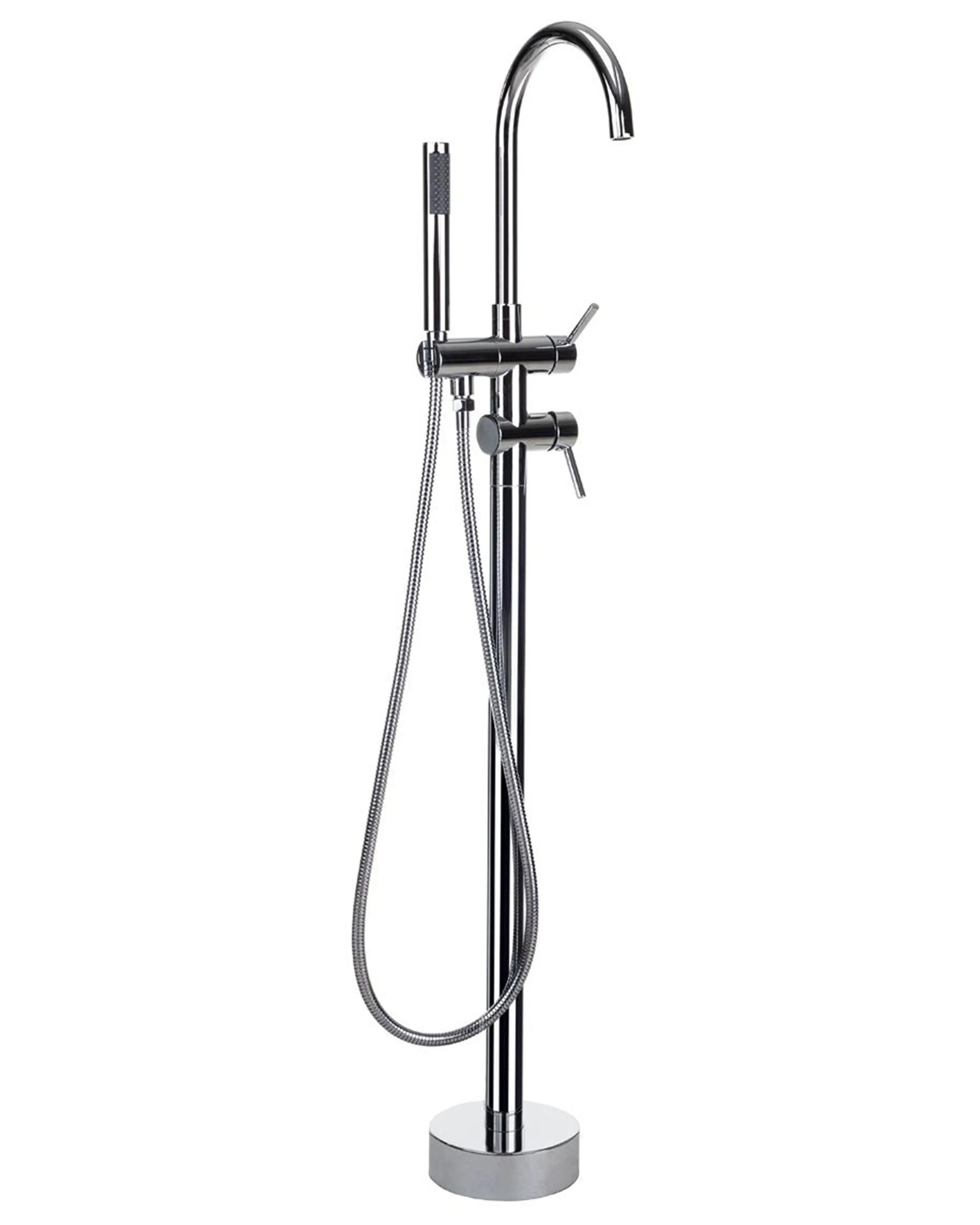 Freestanding Bathtub Faucet TUGELA Silver