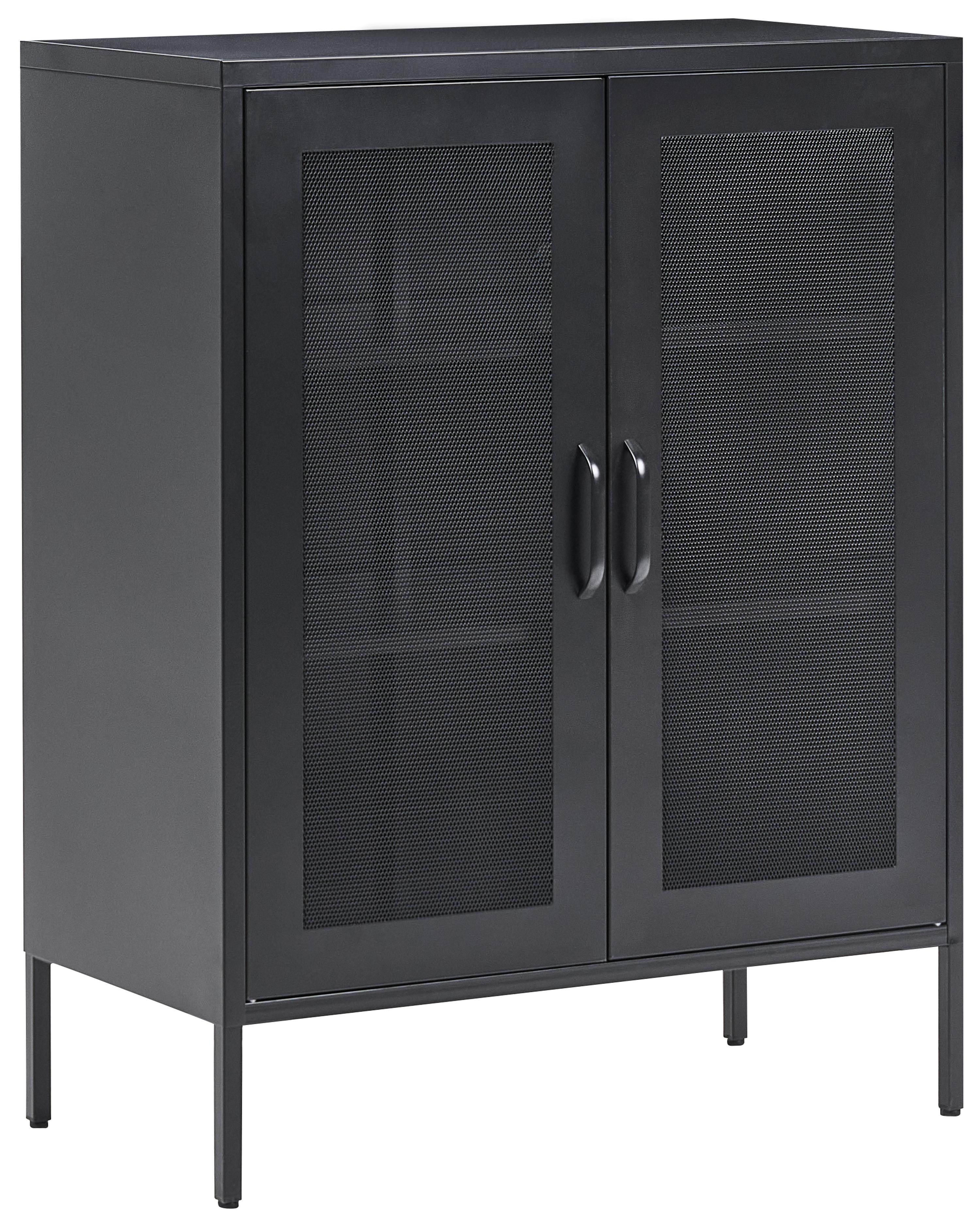 Cabinet WAKATIPU Metal Black
