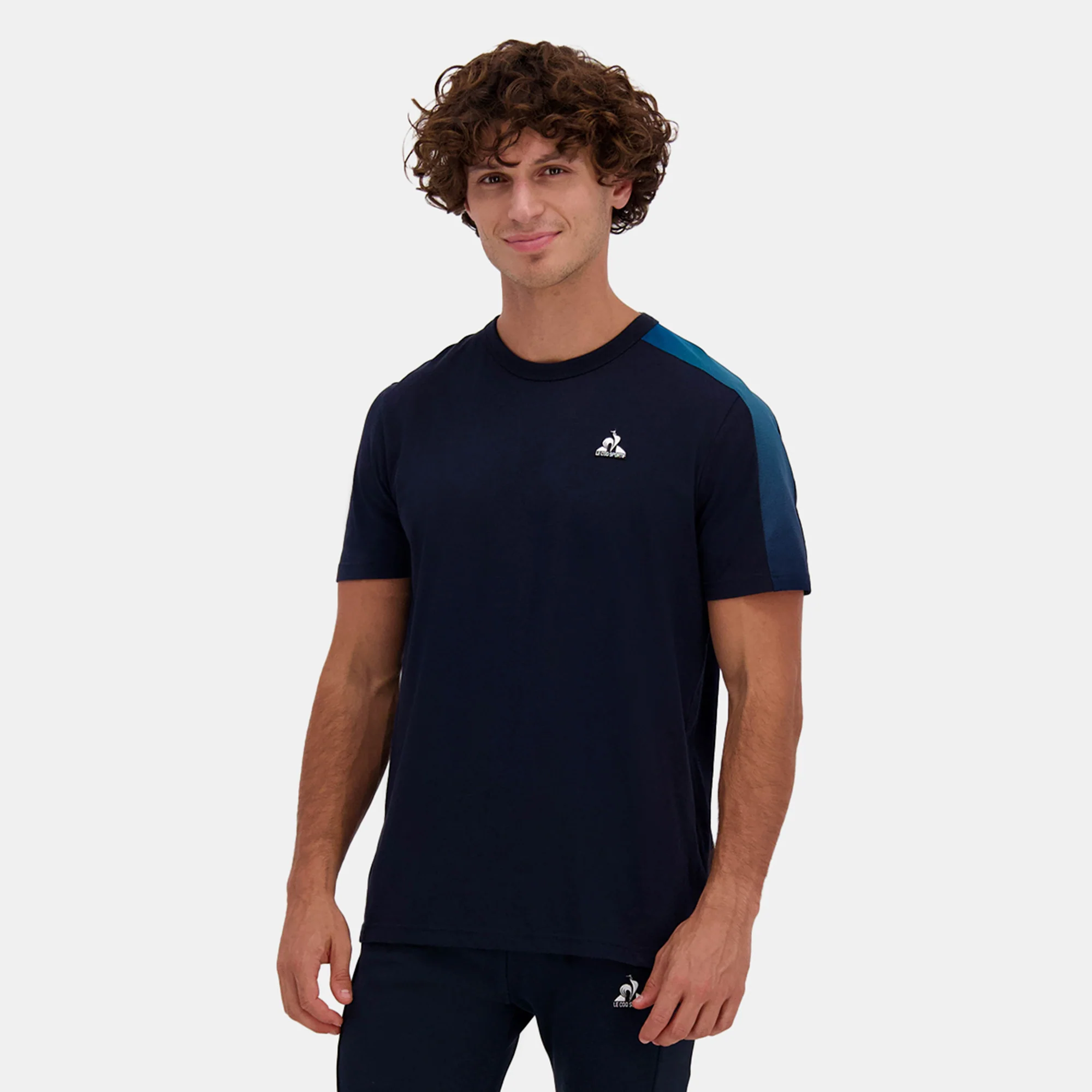 2510050-HERITAGE SP Tee SS N°2 M sky captain | T-shirt Homme