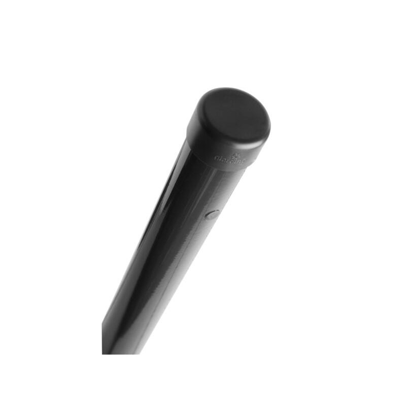 Poteau tubulaire sans guide-fils noir Ø 48 mm x 210 cm GIARDINO