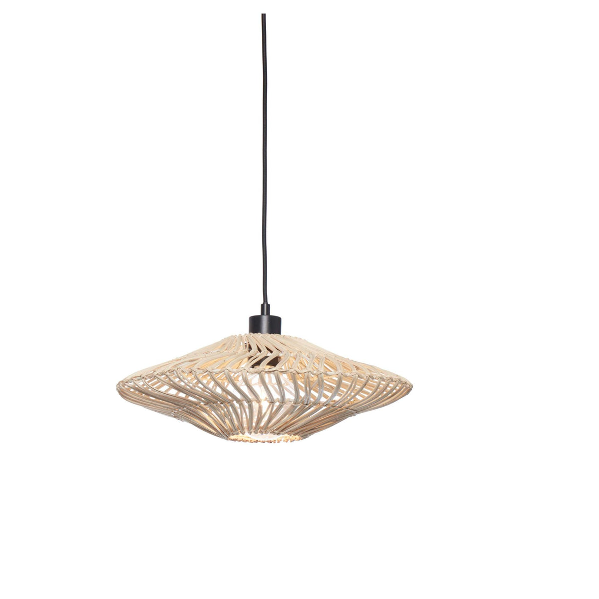 GOOD&MOJO hanglamp Zanzibar - wit - Ø40cm