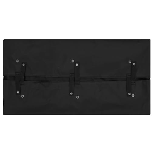 NNEVL Garden Cart Liner Black 86x46x41 cm Fabric