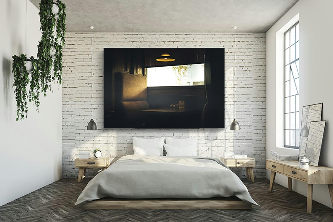 HAVE A SEAT - Photographie d'art de Romain Farge 40x60 cm sur alu