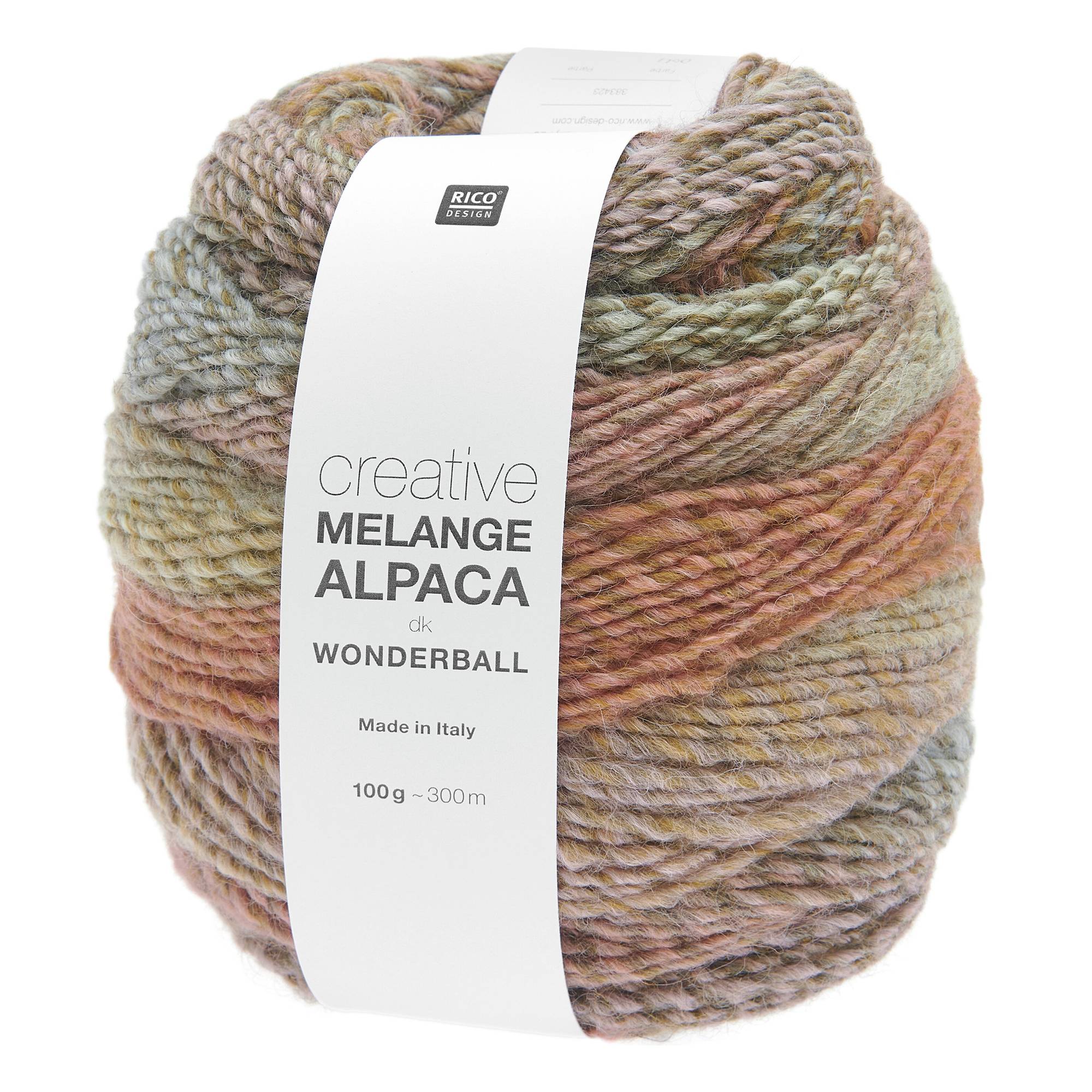 Rico Creative Summer Fruits Melange Alpaca Wonderball DK 100g
