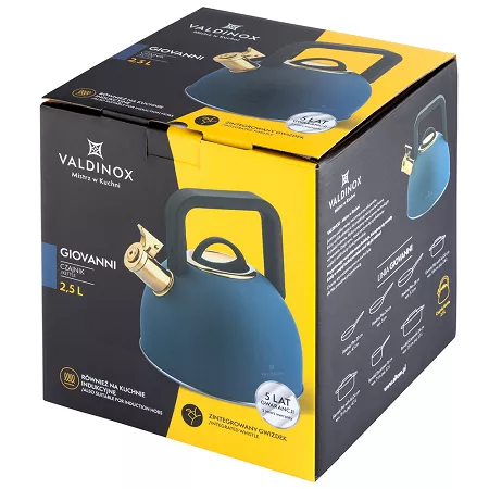 Czajnik stalowy 2,5 l Valdinox - Giovanni 07.GIO.CZA